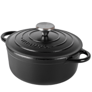 Cast Iron Dutch Oven Casserole Pot with Lid – 20cm (1.9L)