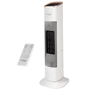 Portable Ceramic Tower Fan Heater With Remote Control 2000W