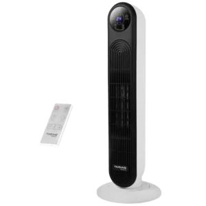 Ceramic Tower Fan Heater with Touch Screen - 2000W